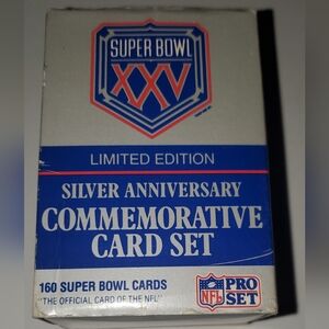 NFL Pro Set - Super Bowl XXV Commemorative Card Set.